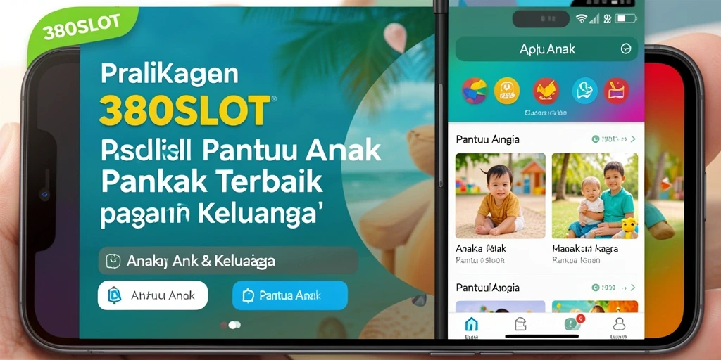 Tampilan antarmuka aplikasi 380SLOT untuk Pantau Anak yang mudah digunakan.