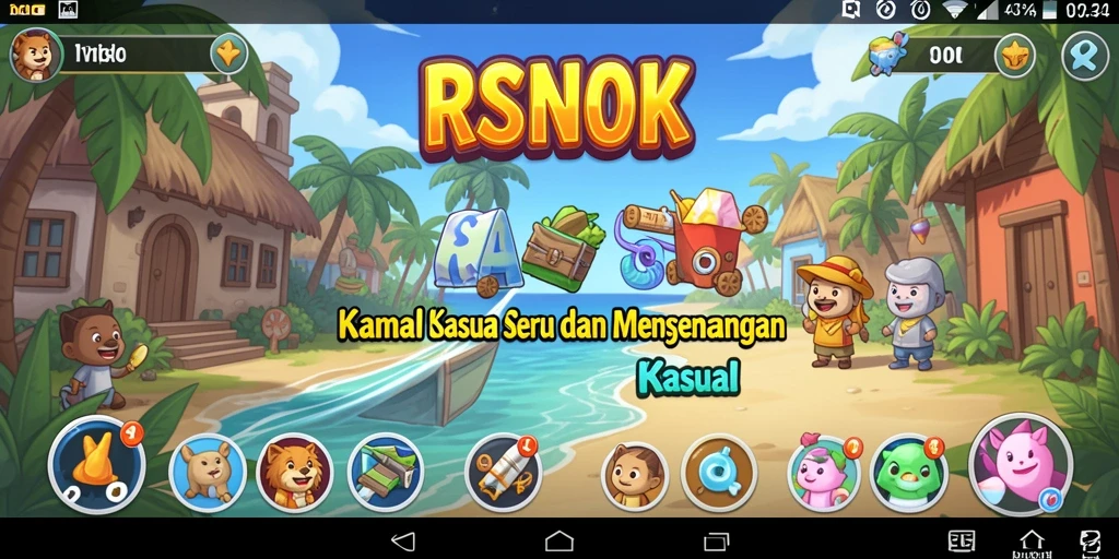Tampilan antarmuka RSNOK yang sederhana dan menarik.