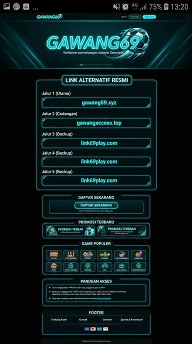 Link Alternatif Terpercaya untuk Akses gawang69